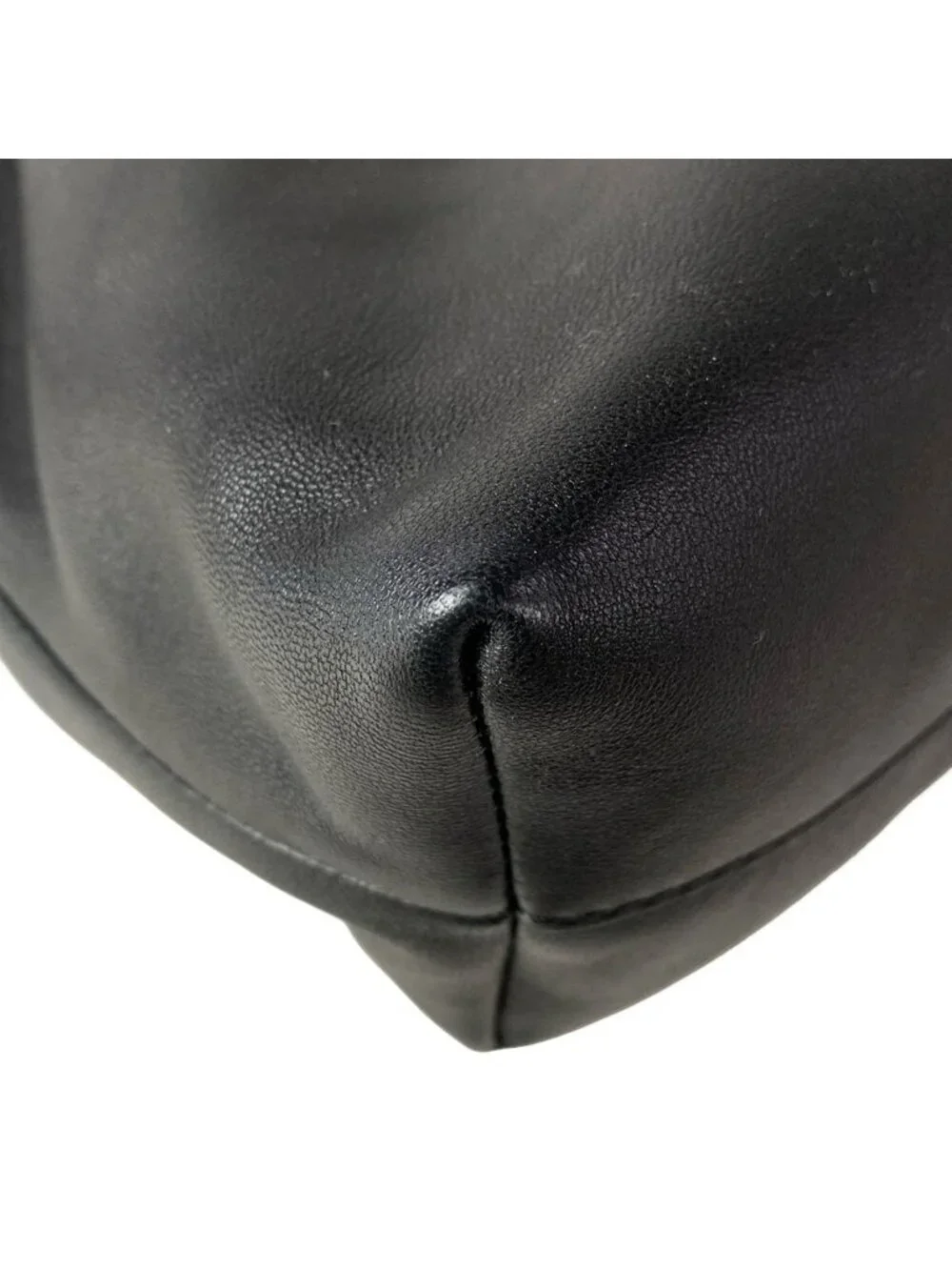 Loewe Shoulder Bag Flamenco Purse Black